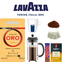 Work @ Home & Student Package: Qualita Oro Cafetiére