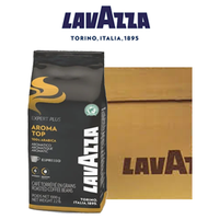 Lavazza Expert Aroma Top 100% Arabica Coffee Beans, case of 6 x 1kg