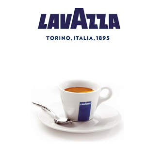 Café Mezza  Lavazza Espresso Cup & Saucer