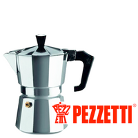 Pezzetti 3 Cup Moka Pot - Barista Quality Coffee @ Home!