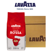 Lavazza Qualita Rossa Coffee Beans, case of 6 x 1kg
